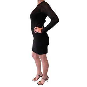 MICHAEl Michael Kors Black Dress MF98Z4CBVC
